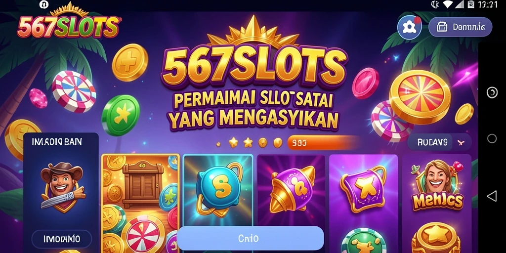 Tampilan menarik dari gameplay 567SLOTS yang menyenangkan.