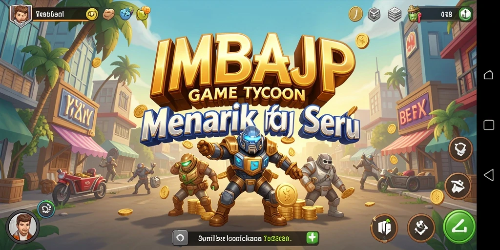 Tampilan gameplay IMBAJP yang seru dan interaktif.