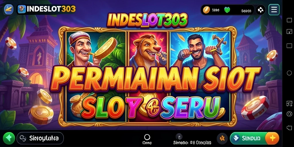 Tampilan gameplay INDESLOT303 yang seru dan interaktif.
