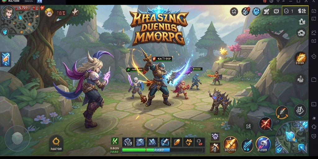 Tampilan gameplay seru dari KA789 dalam dunia MMORPG.