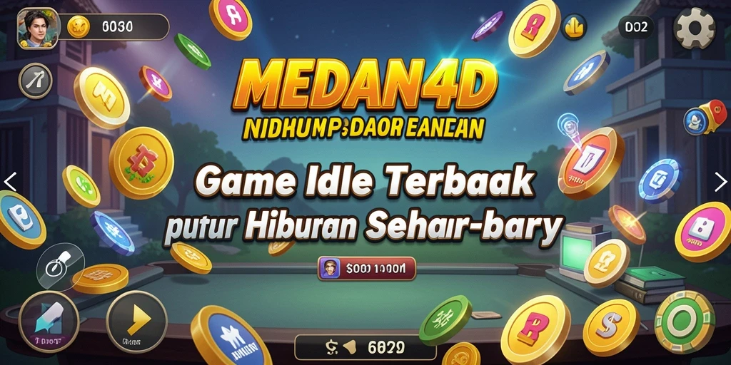 Tangkapan layar menunjukkan gameplay santai dari MEDAN4D.
