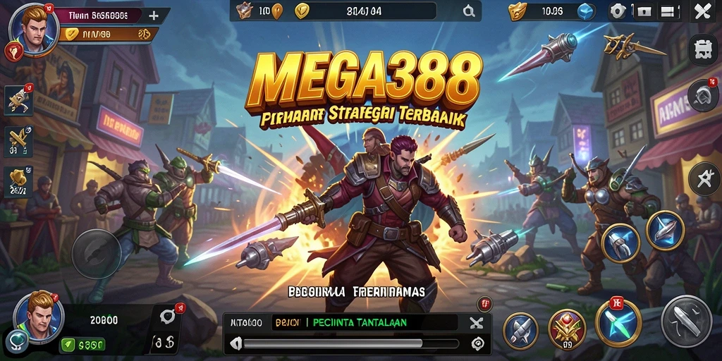 Tampilan gameplay mendebarkan dari MEGA388 dengan strategi cerdas.